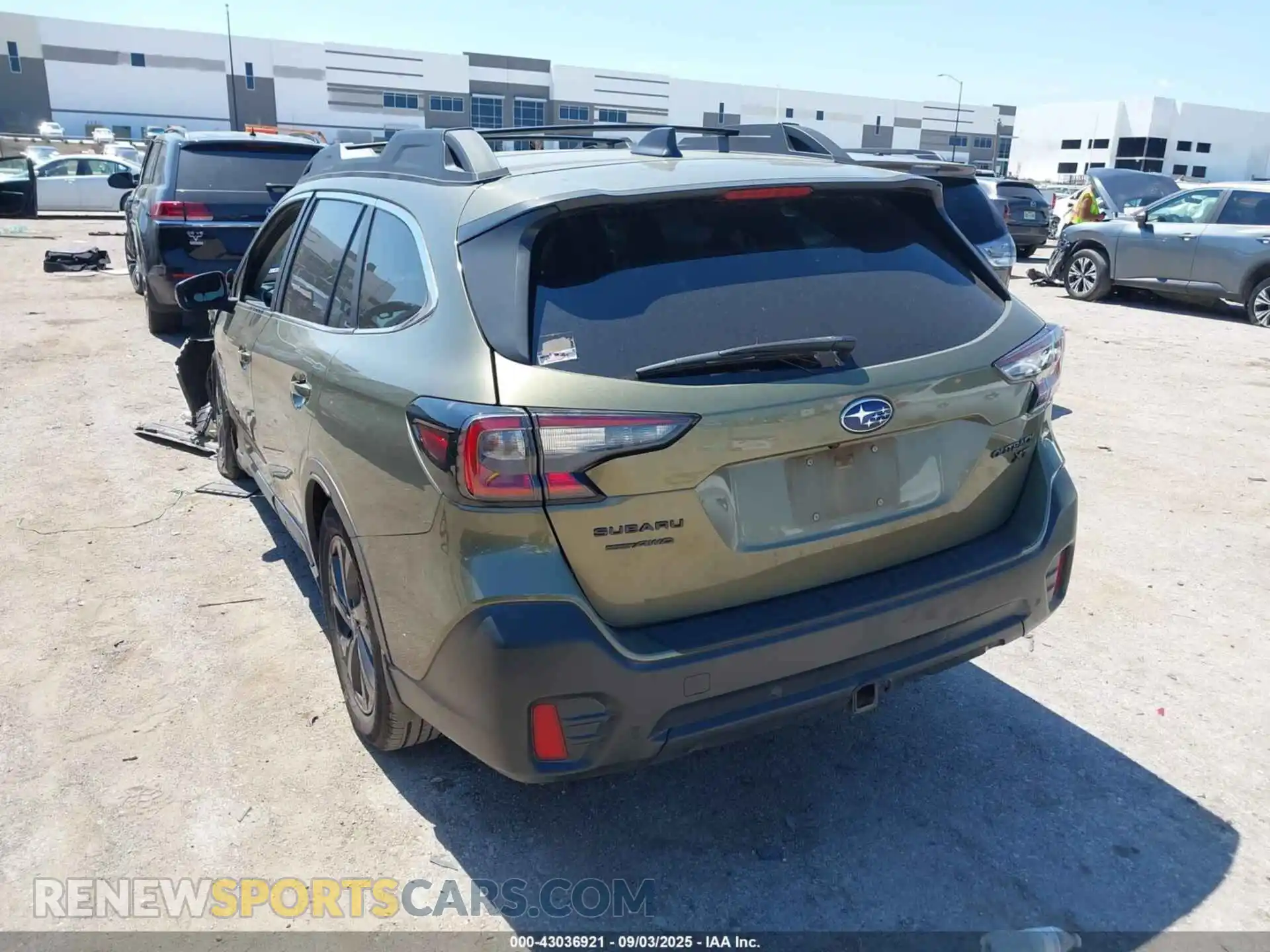 3 Photograph of a damaged car 4S4BTGLD6M3183637 SUBARU OUTBACK 2021