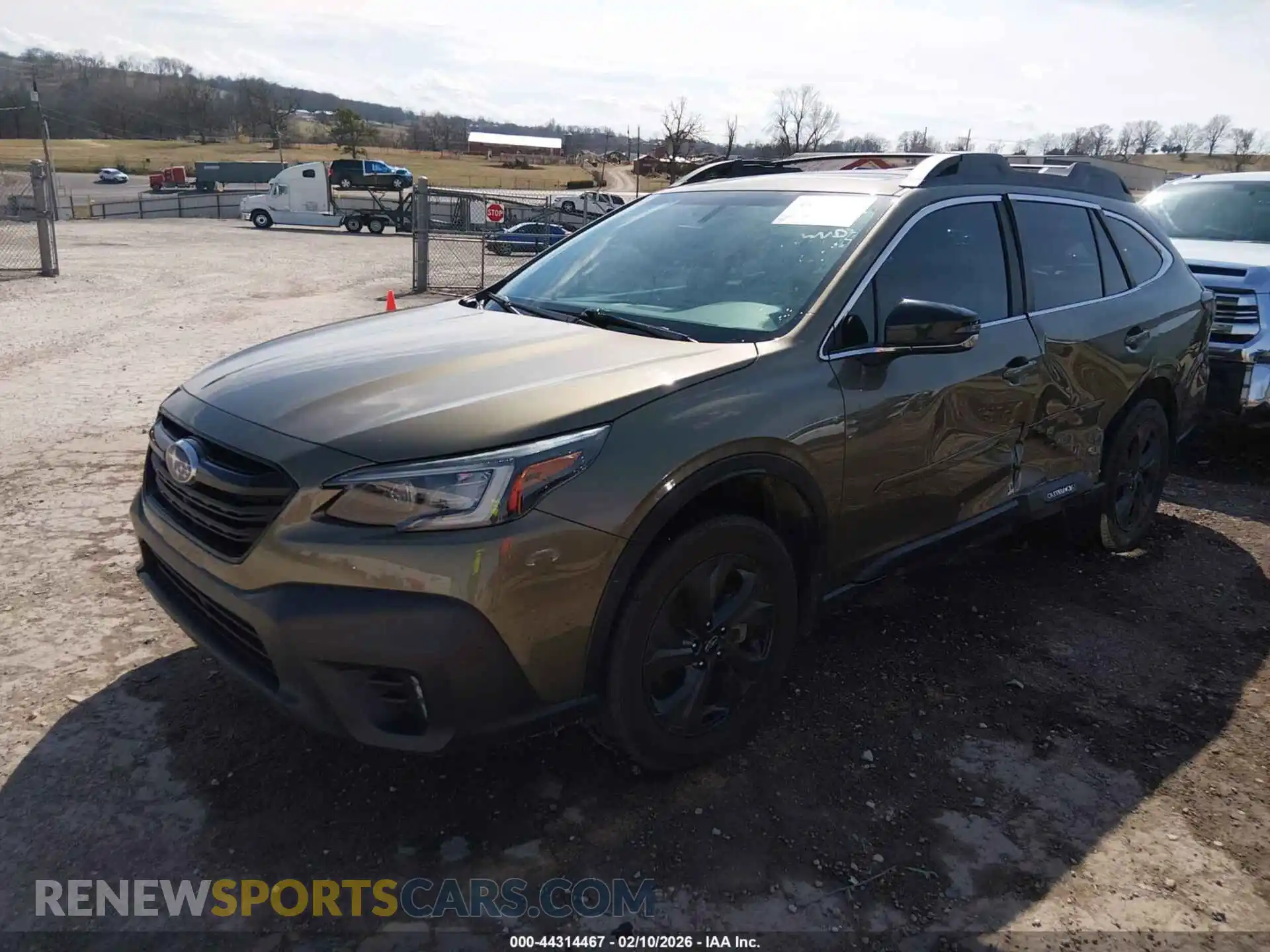 2 Photograph of a damaged car 4S4BTGLD8M3144094 SUBARU OUTBACK 2021