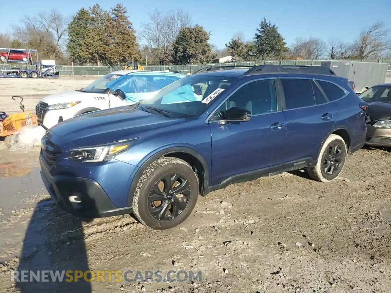 1 Photograph of a damaged car 4S4BTGLD9M3165083 SUBARU OUTBACK 2021