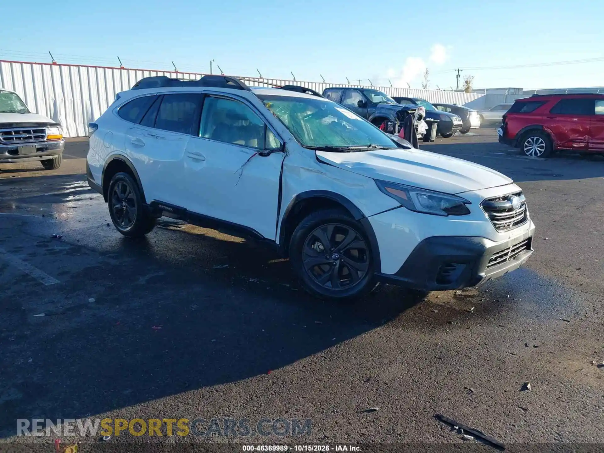 1 Photograph of a damaged car 4S4BTGLD9M3213133 SUBARU OUTBACK 2021
