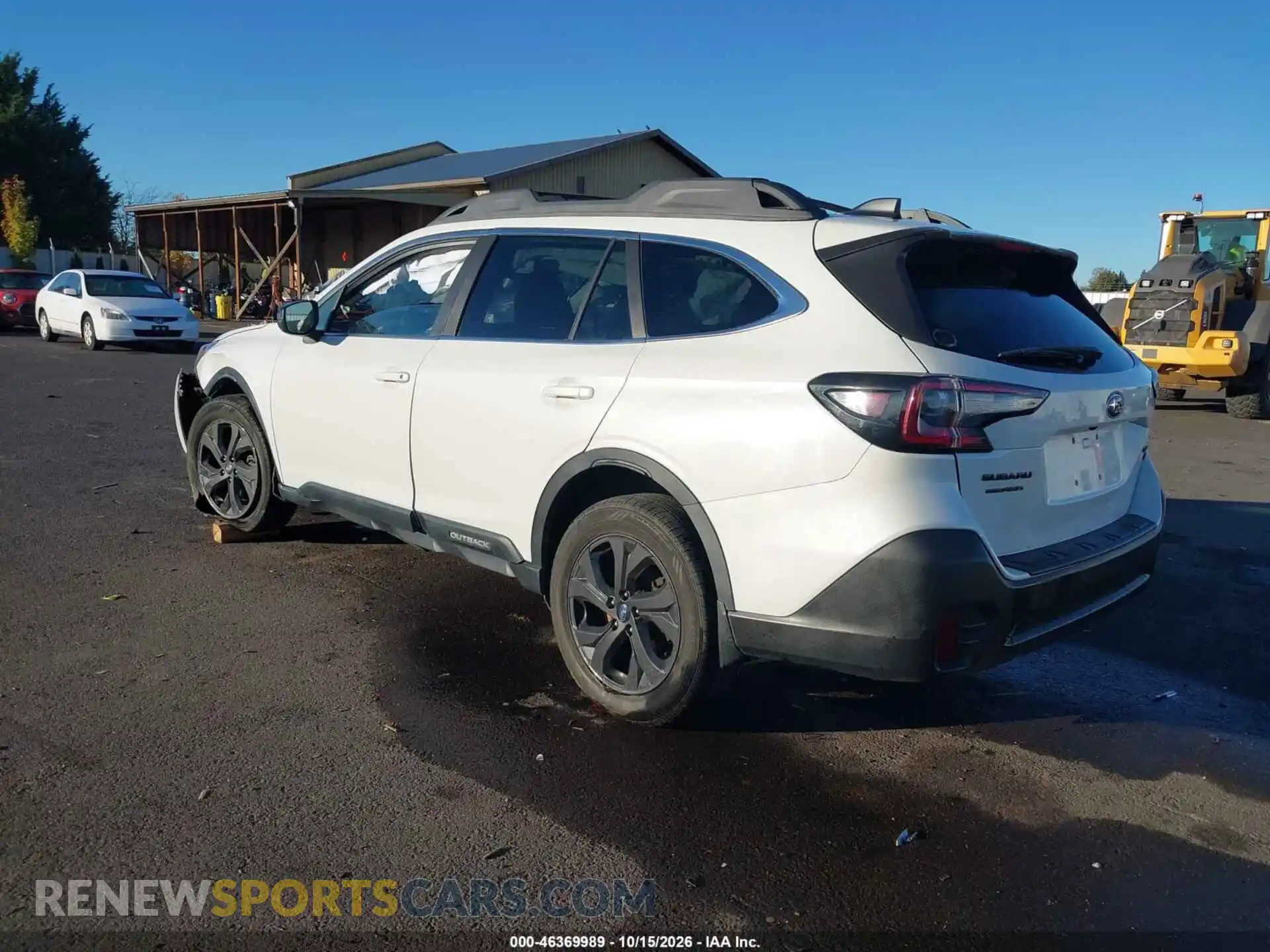 3 Photograph of a damaged car 4S4BTGLD9M3213133 SUBARU OUTBACK 2021