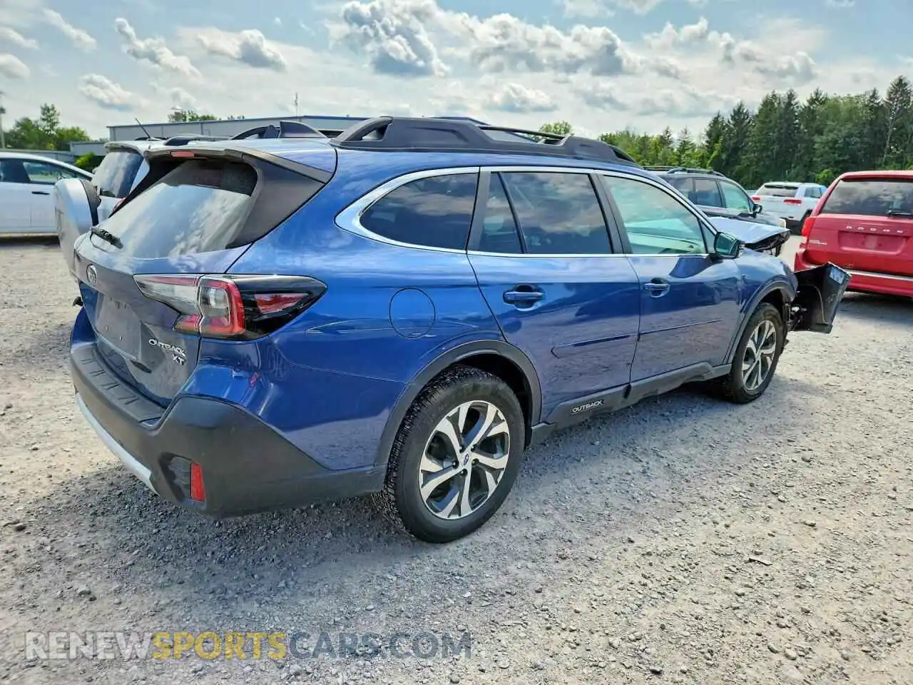 3 Photograph of a damaged car 4S4BTGND0M3134110 SUBARU OUTBACK 2021