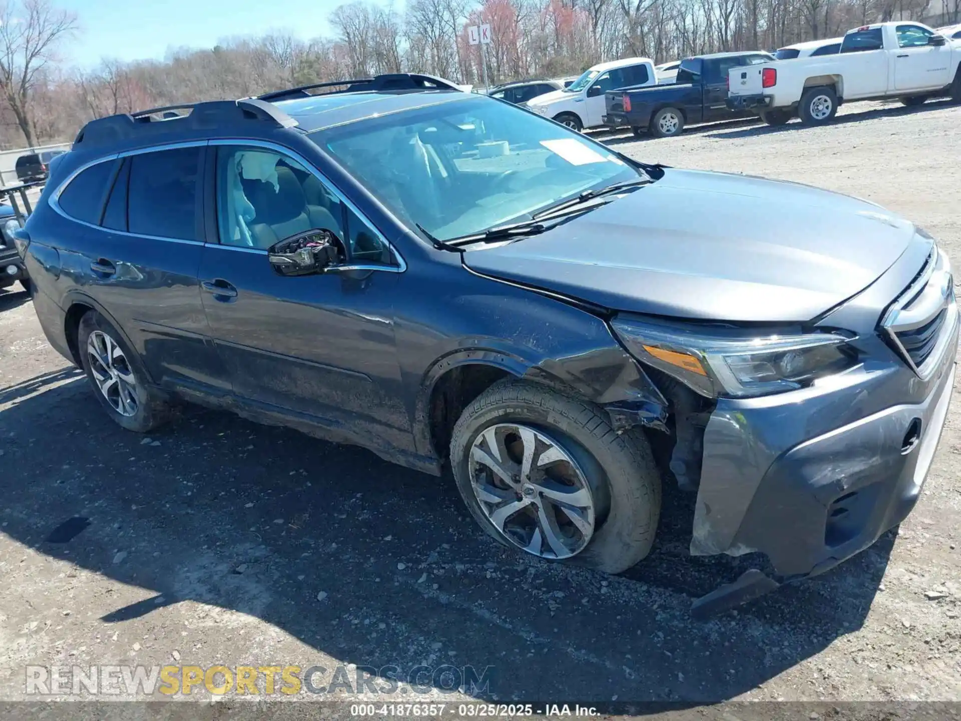 1 Photograph of a damaged car 4S4BTGND0M3153045 SUBARU OUTBACK 2021