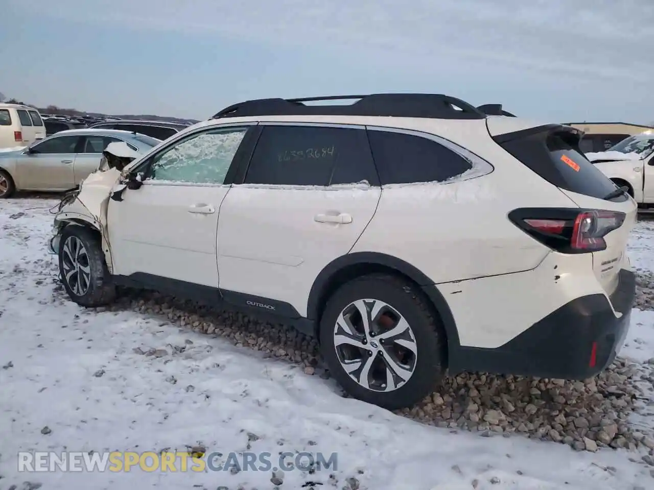 2 Photograph of a damaged car 4S4BTGND0M3158276 SUBARU OUTBACK 2021