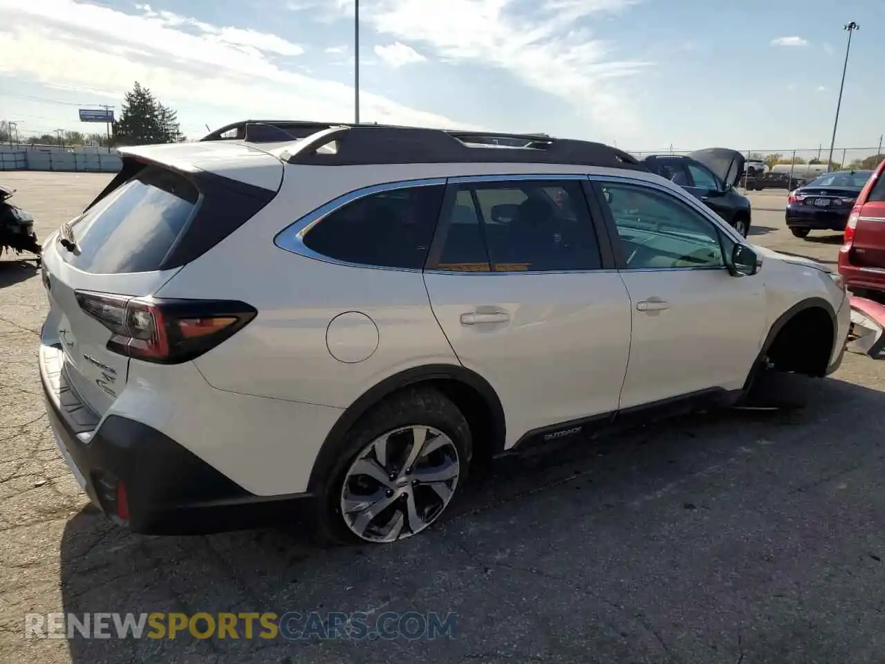 3 Photograph of a damaged car 4S4BTGND0M3168516 SUBARU OUTBACK 2021