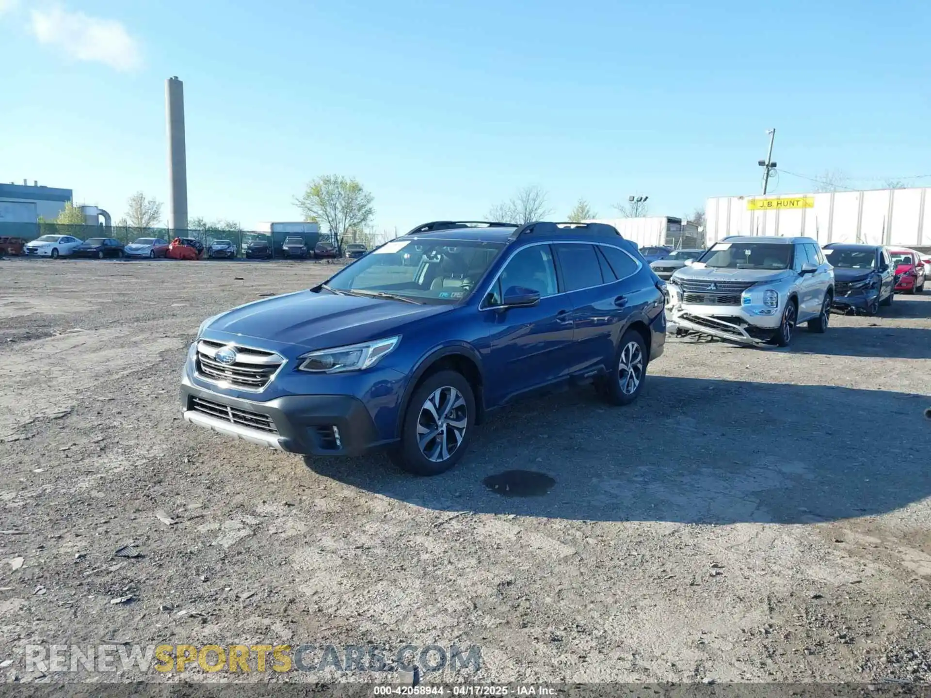 2 Photograph of a damaged car 4S4BTGND0M3170377 SUBARU OUTBACK 2021