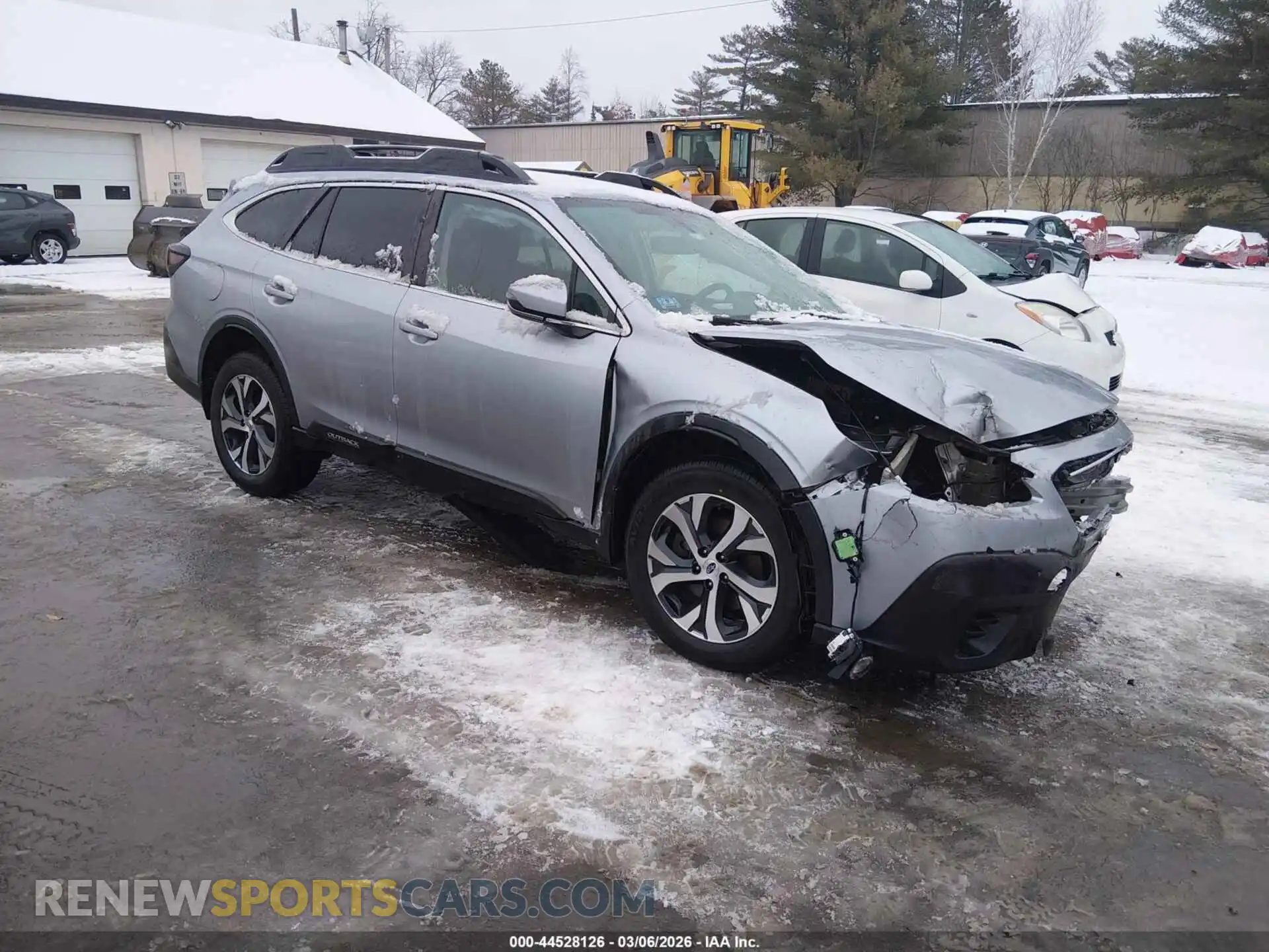 1 Photograph of a damaged car 4S4BTGND0M3214491 SUBARU OUTBACK 2021