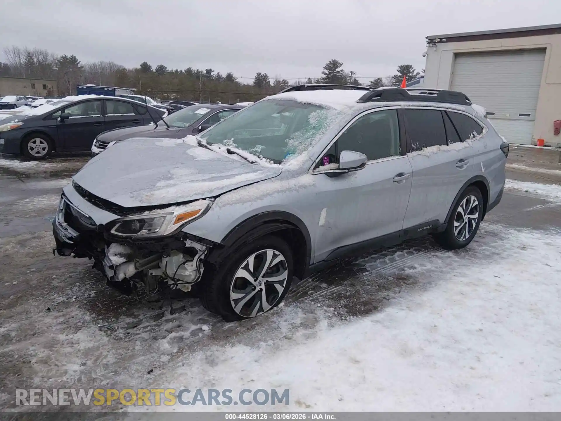 2 Photograph of a damaged car 4S4BTGND0M3214491 SUBARU OUTBACK 2021