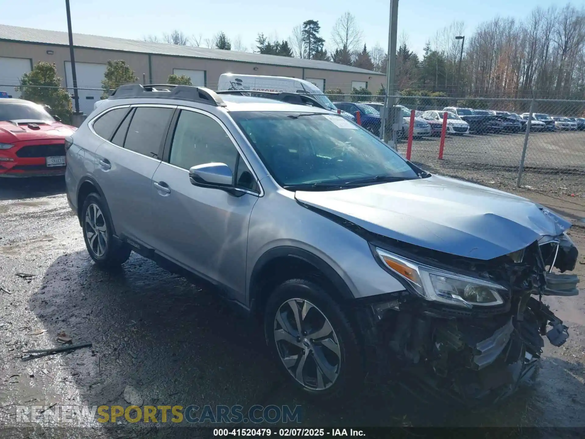 1 Photograph of a damaged car 4S4BTGND1M3119129 SUBARU OUTBACK 2021
