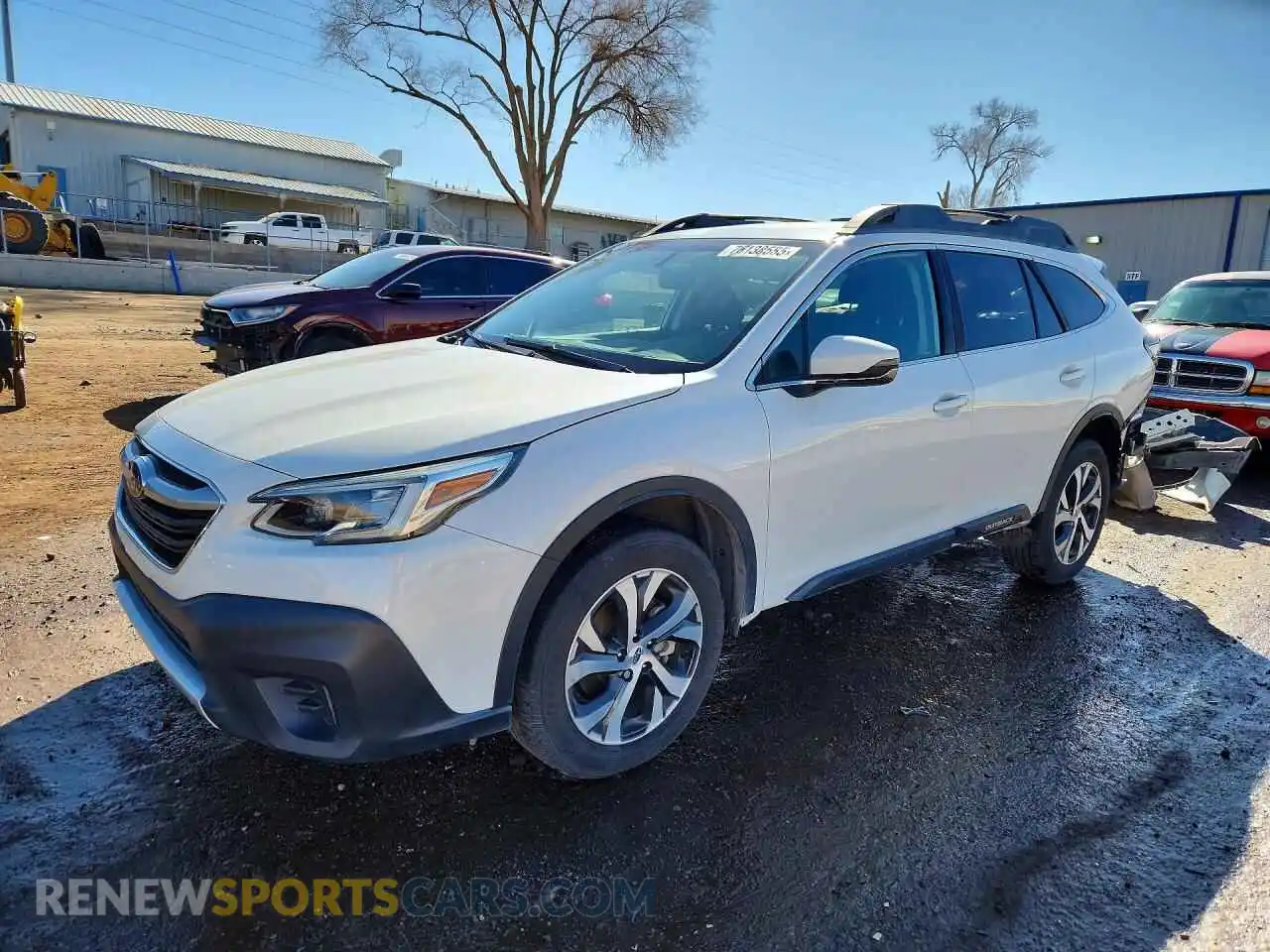 1 Photograph of a damaged car 4S4BTGND1M3169349 SUBARU OUTBACK 2021