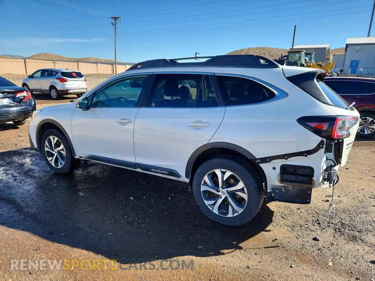 2 Photograph of a damaged car 4S4BTGND1M3169349 SUBARU OUTBACK 2021