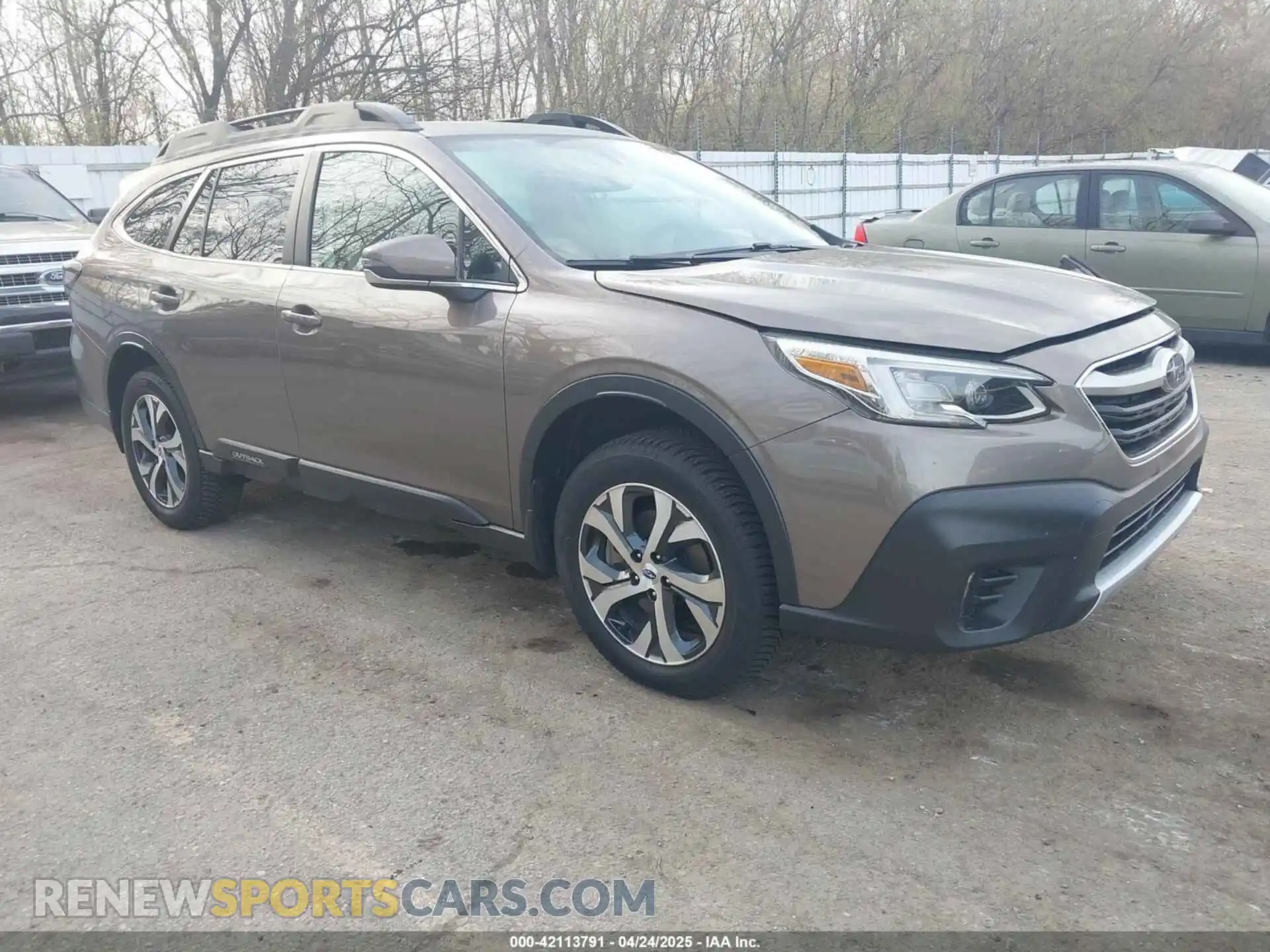 1 Photograph of a damaged car 4S4BTGND2M3141284 SUBARU OUTBACK 2021