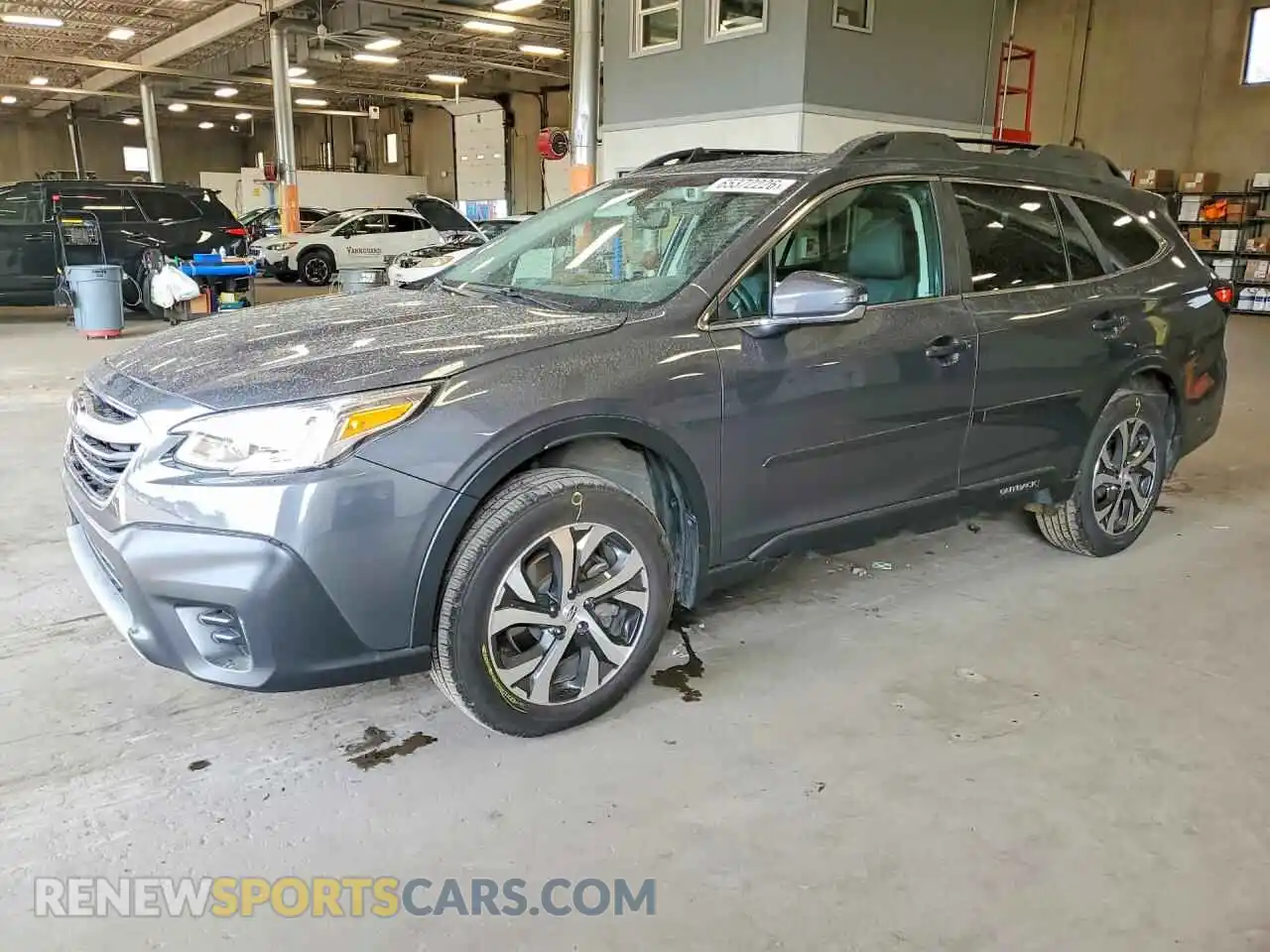 1 Photograph of a damaged car 4S4BTGND3M3162628 SUBARU OUTBACK 2021
