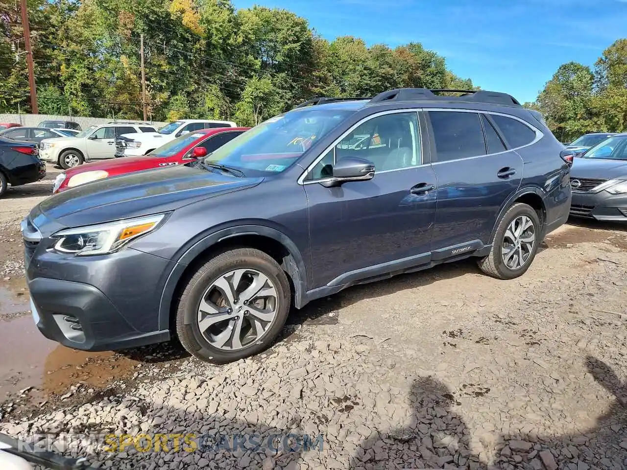 1 Photograph of a damaged car 4S4BTGND4M3109372 SUBARU OUTBACK 2021