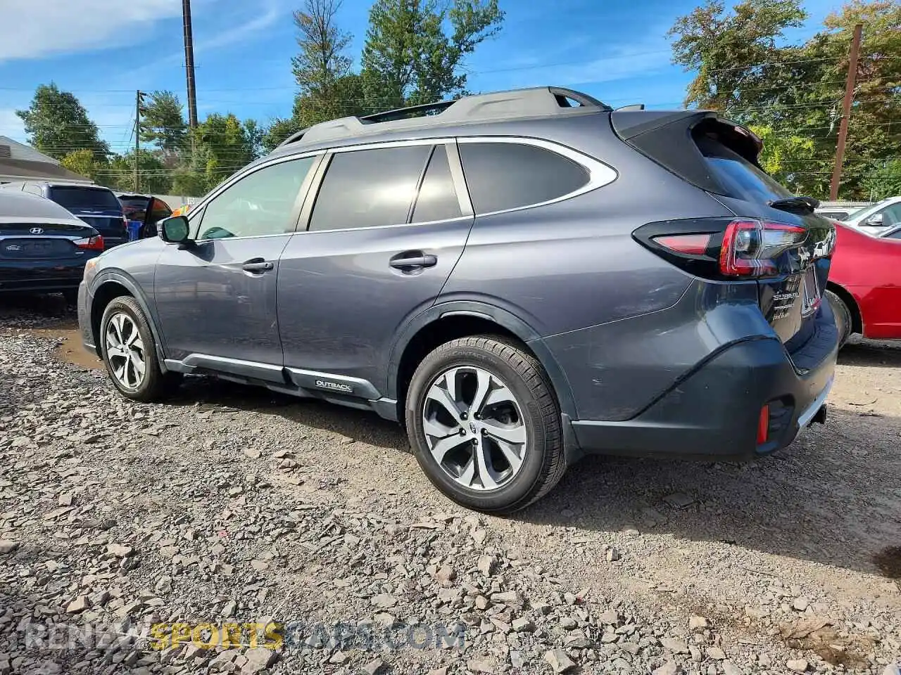 2 Photograph of a damaged car 4S4BTGND4M3109372 SUBARU OUTBACK 2021