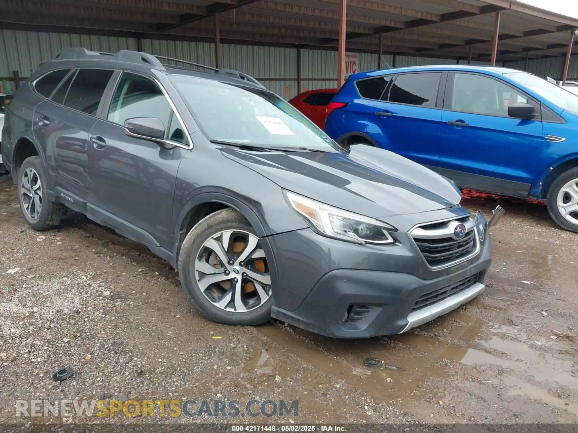 1 Photograph of a damaged car 4S4BTGND4M3159270 SUBARU OUTBACK 2021