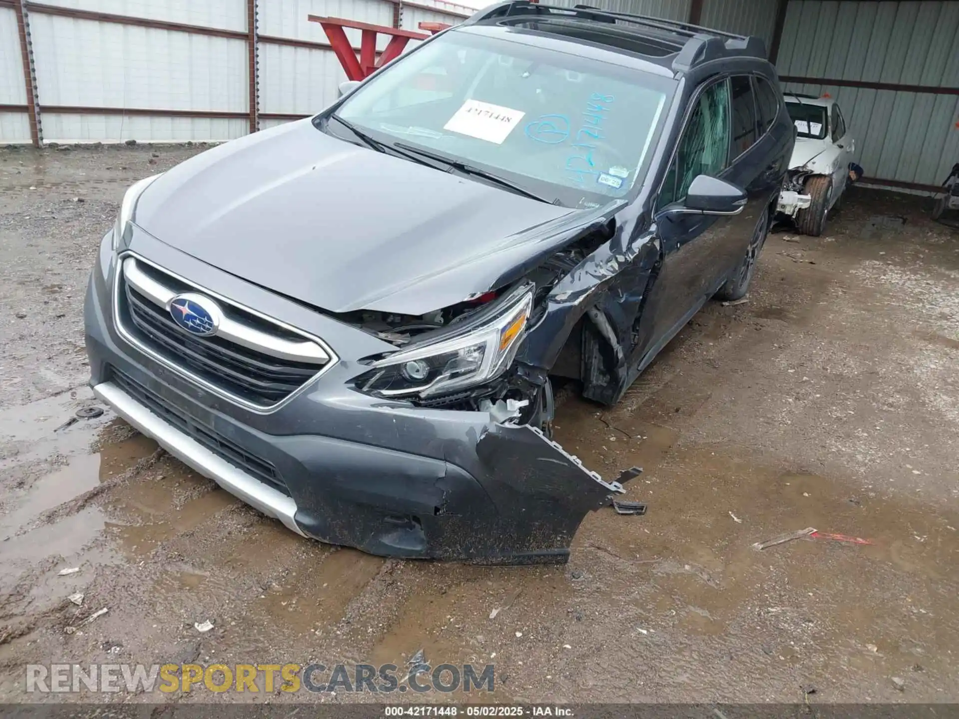 2 Photograph of a damaged car 4S4BTGND4M3159270 SUBARU OUTBACK 2021