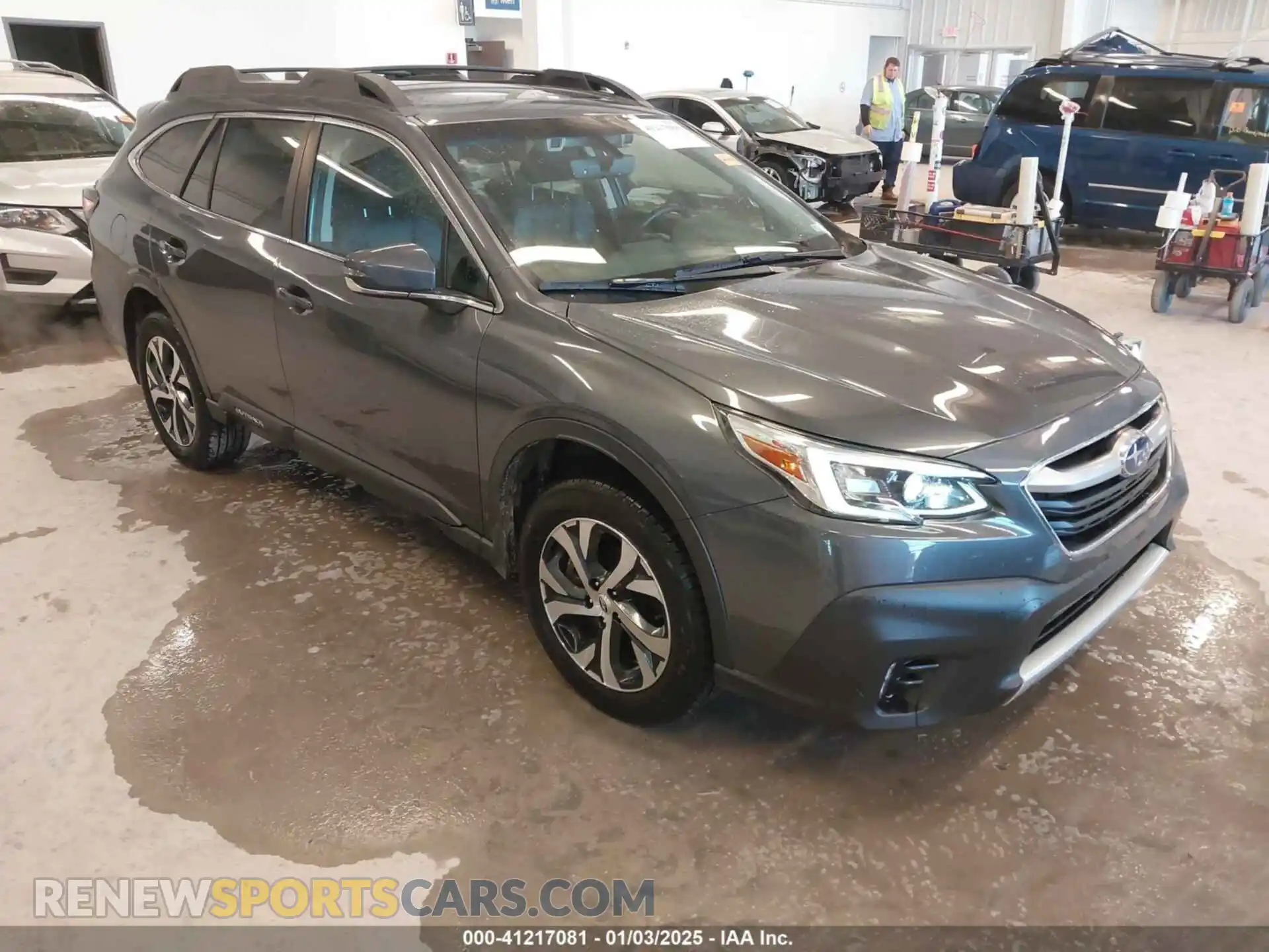 1 Photograph of a damaged car 4S4BTGND5M3125595 SUBARU OUTBACK 2021