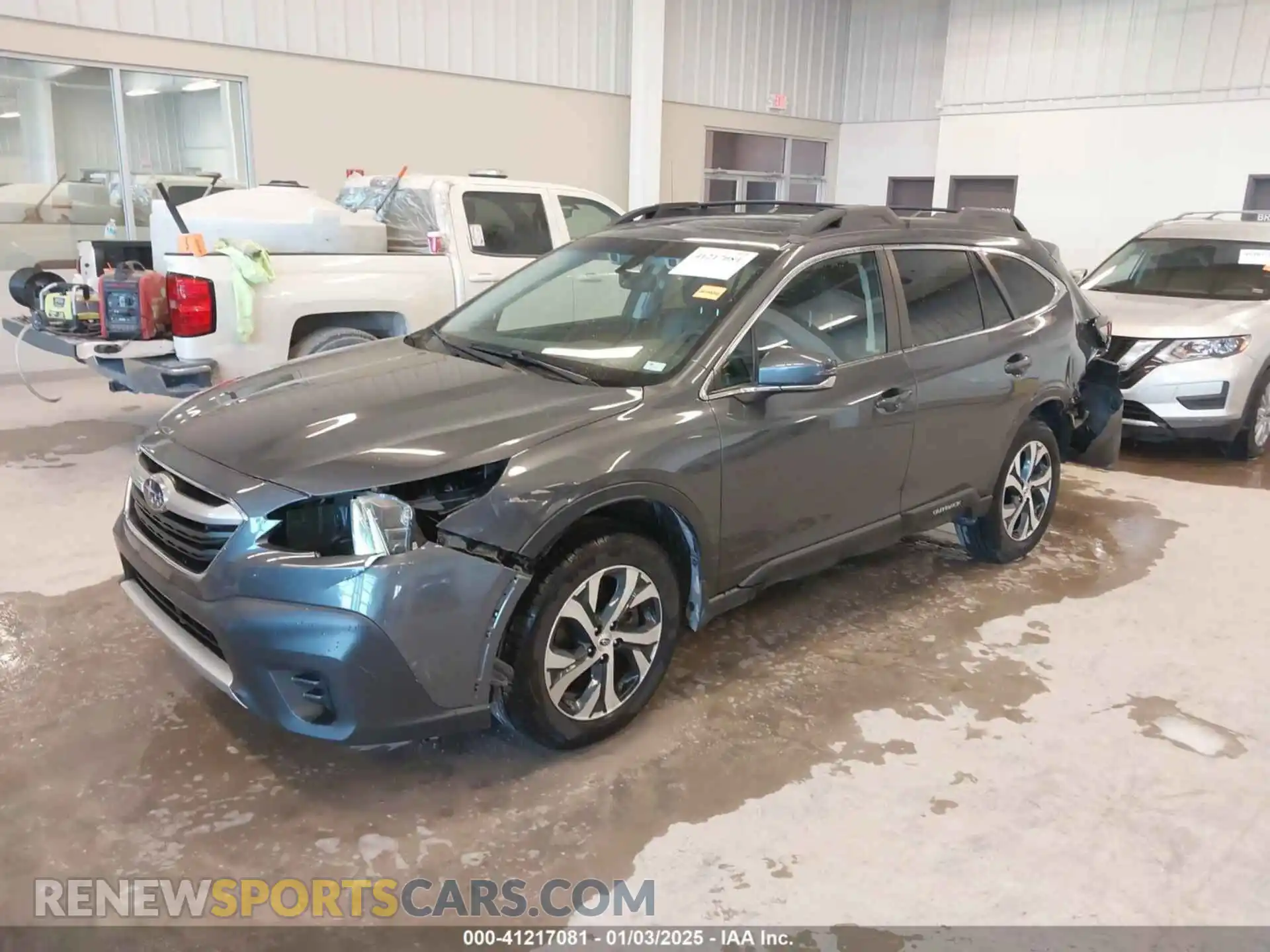 2 Photograph of a damaged car 4S4BTGND5M3125595 SUBARU OUTBACK 2021