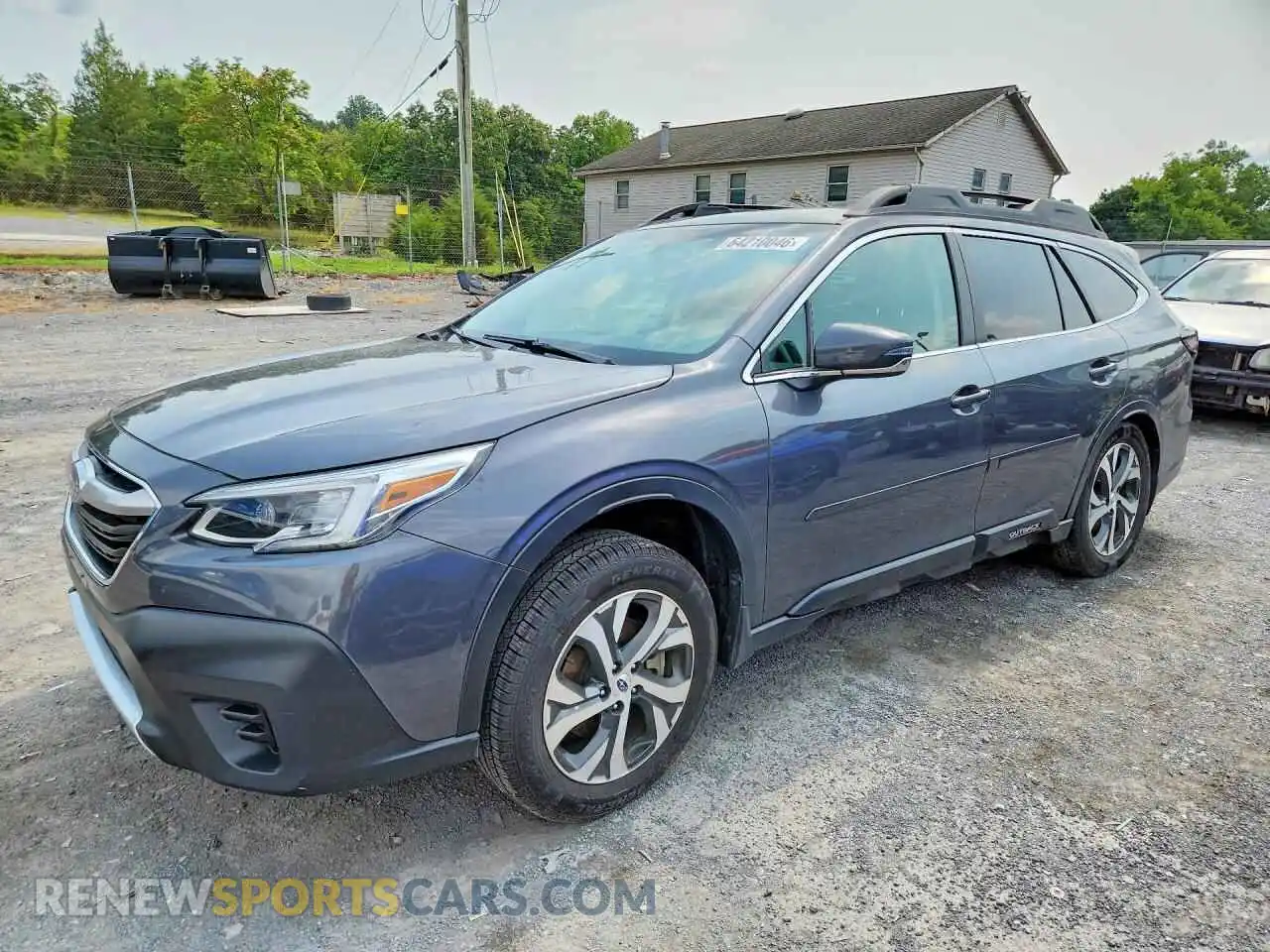 1 Фотография поврежденного автомобиля 4S4BTGND5M3157463 SUBARU OUTBACK 2021