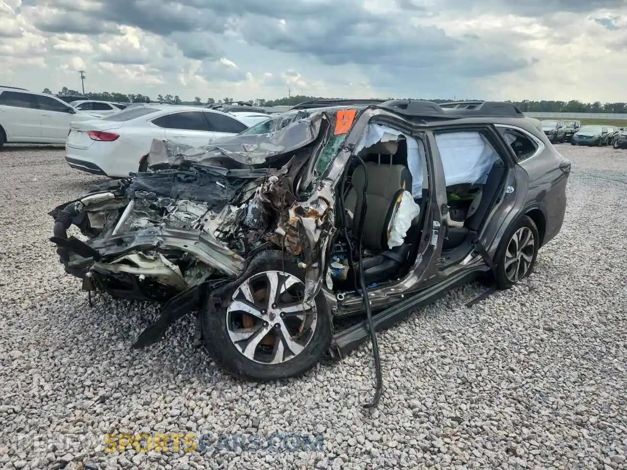 1 Photograph of a damaged car 4S4BTGND5M3163554 SUBARU OUTBACK 2021
