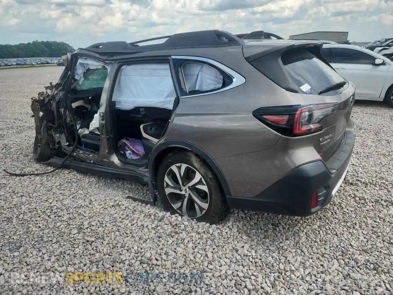 2 Photograph of a damaged car 4S4BTGND5M3163554 SUBARU OUTBACK 2021