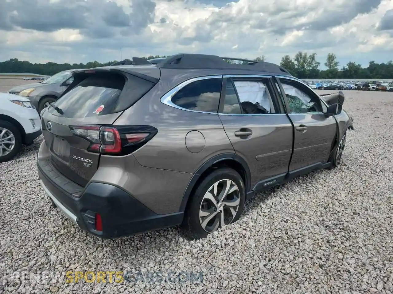 3 Photograph of a damaged car 4S4BTGND5M3163554 SUBARU OUTBACK 2021