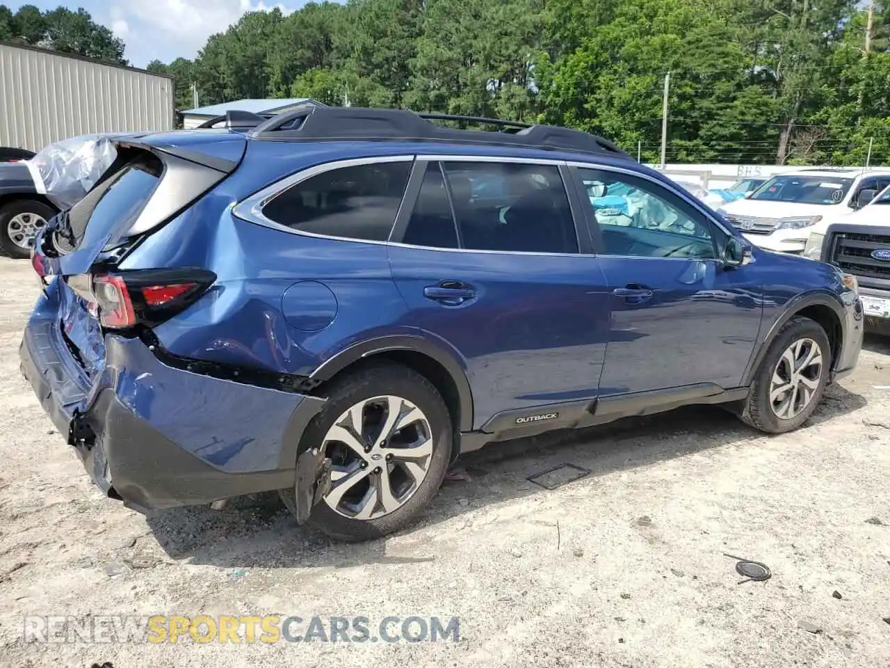 3 Photograph of a damaged car 4S4BTGND6M3116324 SUBARU OUTBACK 2021
