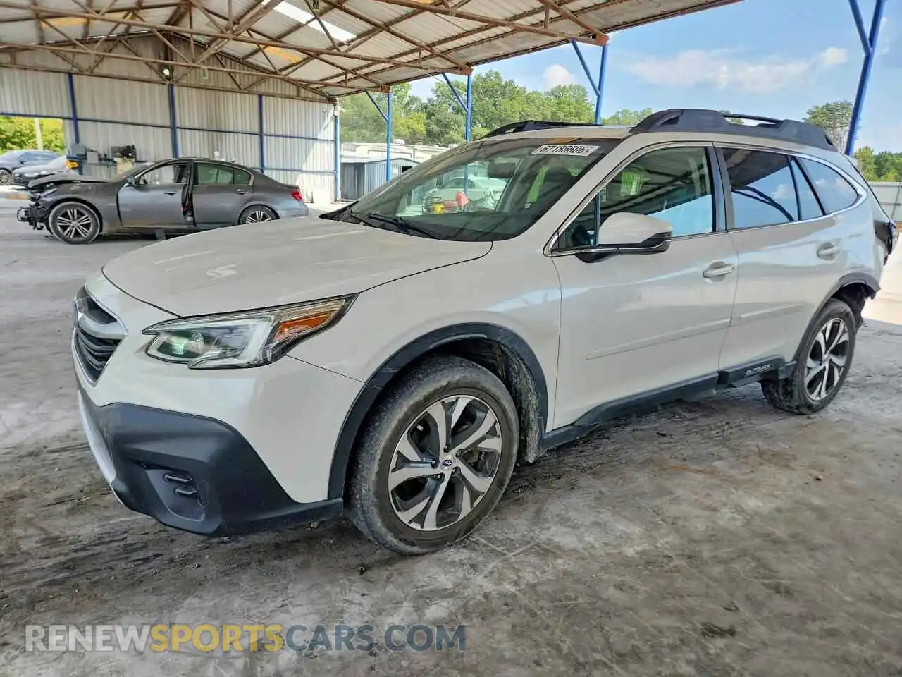 1 Photograph of a damaged car 4S4BTGND6M3225379 SUBARU OUTBACK 2021