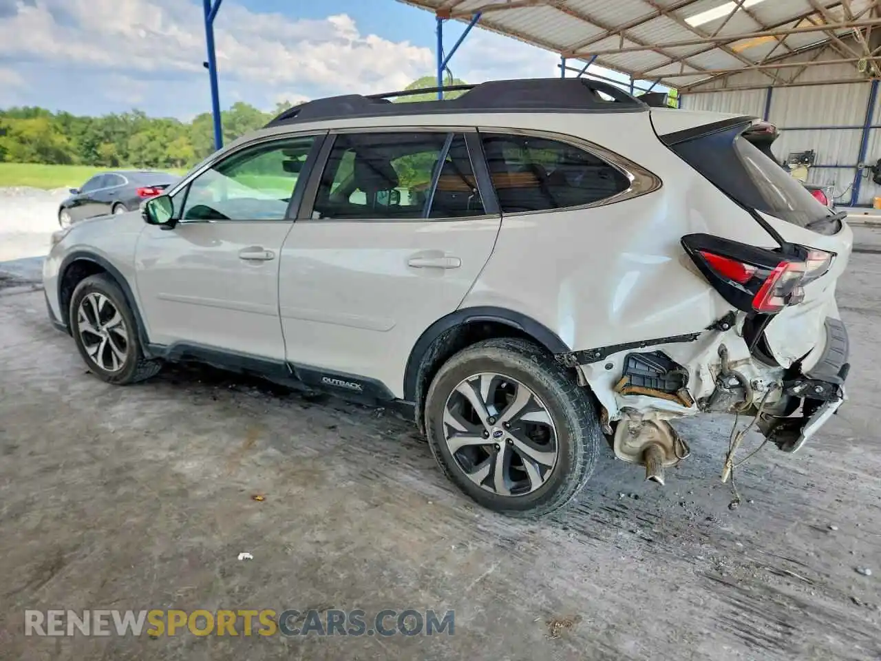 2 Photograph of a damaged car 4S4BTGND6M3225379 SUBARU OUTBACK 2021