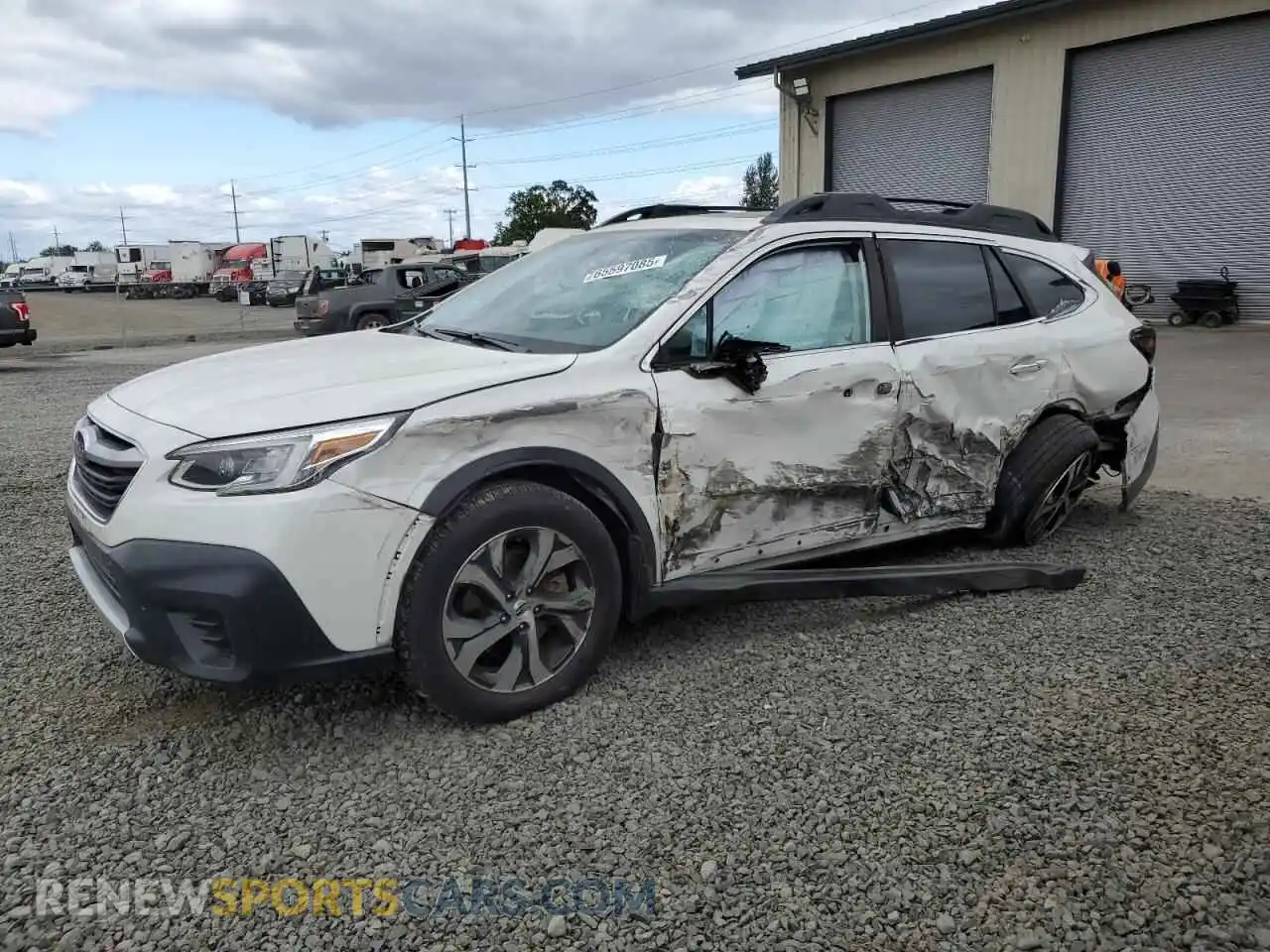 1 Photograph of a damaged car 4S4BTGND8M3162544 SUBARU OUTBACK 2021