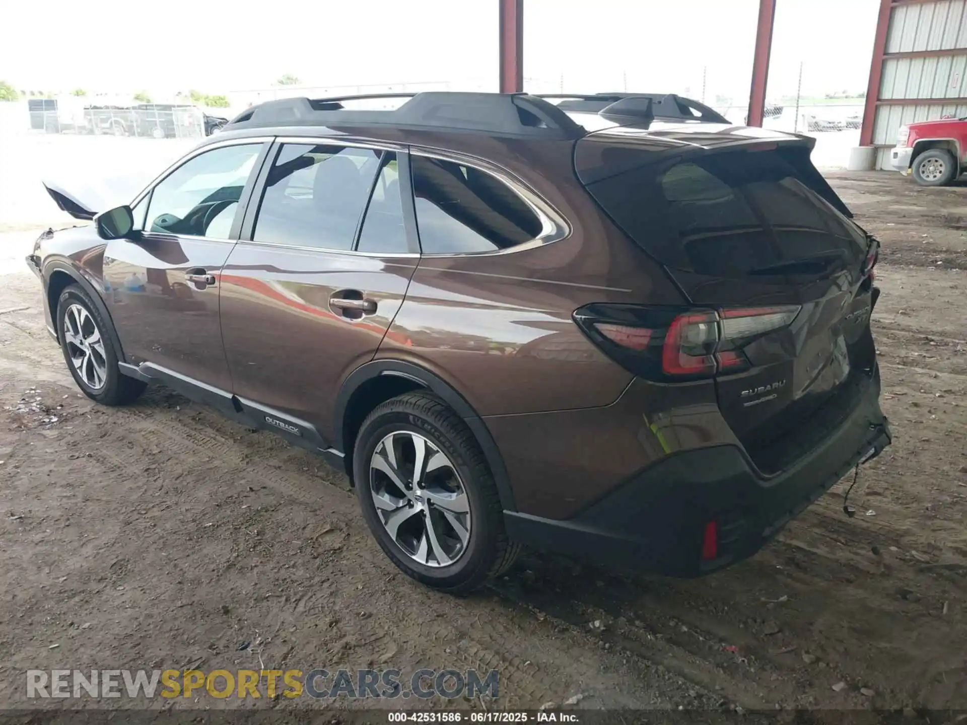 3 Photograph of a damaged car 4S4BTGND8M3207580 SUBARU OUTBACK 2021