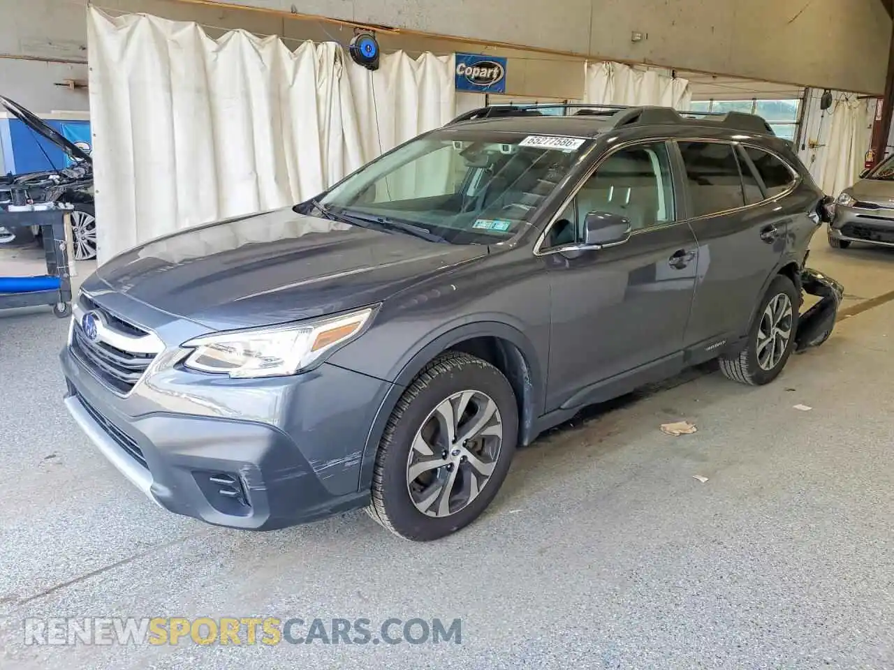 1 Photograph of a damaged car 4S4BTGND9M3165193 SUBARU OUTBACK 2021