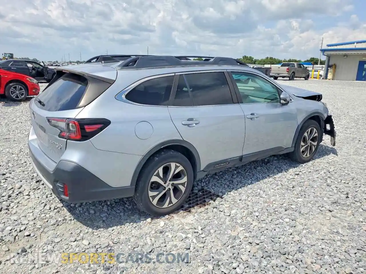 3 Photograph of a damaged car 4S4BTGND9M3182897 SUBARU OUTBACK 2021