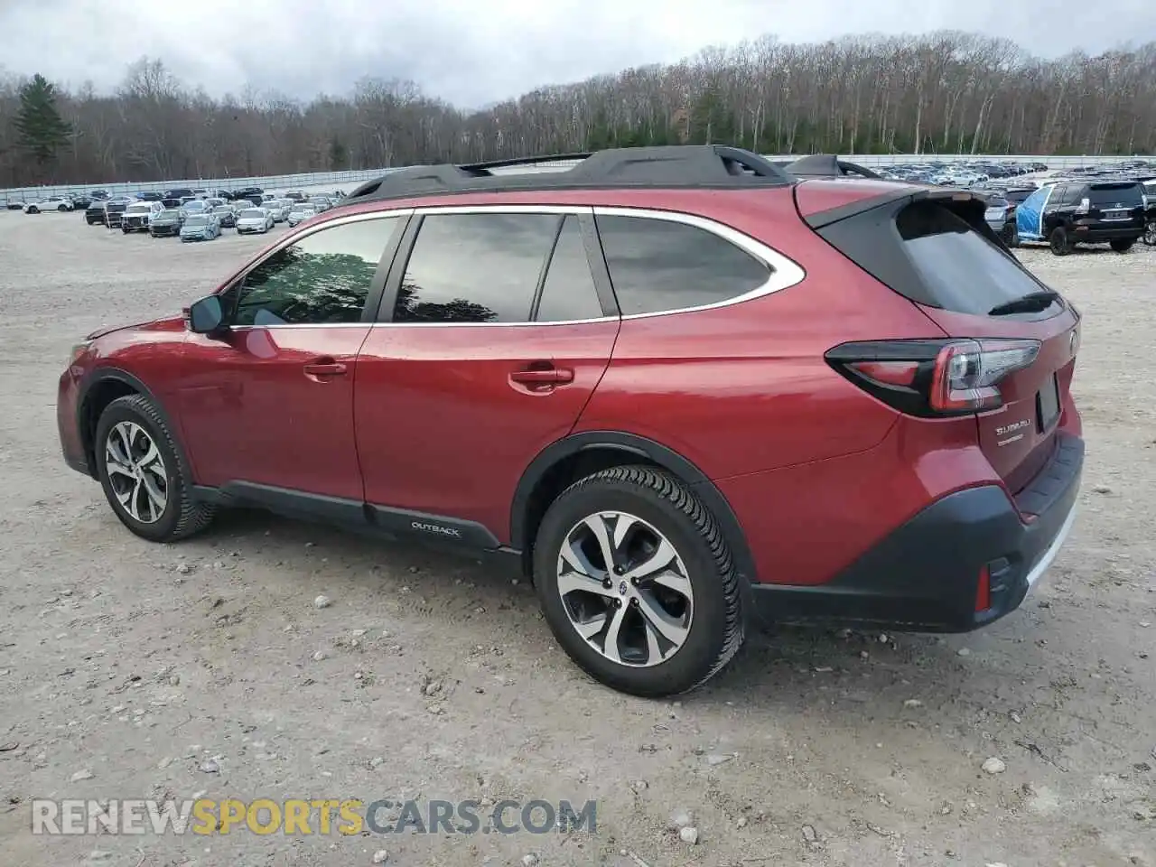2 Photograph of a damaged car 4S4BTGNDXM3115211 SUBARU OUTBACK 2021