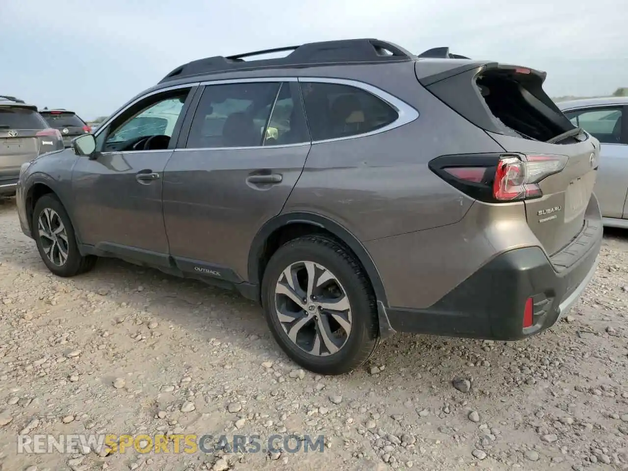 2 Photograph of a damaged car 4S4BTGNDXM3140464 SUBARU OUTBACK 2021