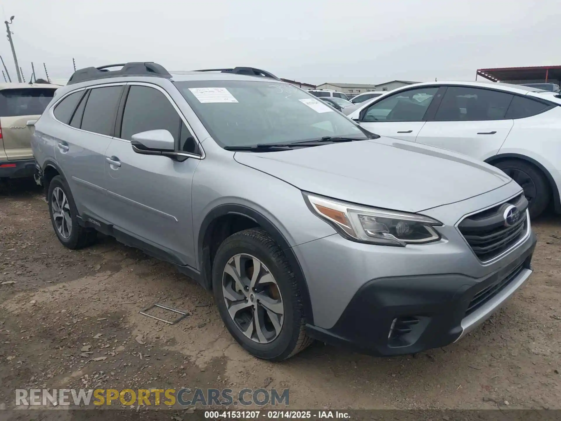 1 Photograph of a damaged car 4S4BTGNDXM3144739 SUBARU OUTBACK 2021