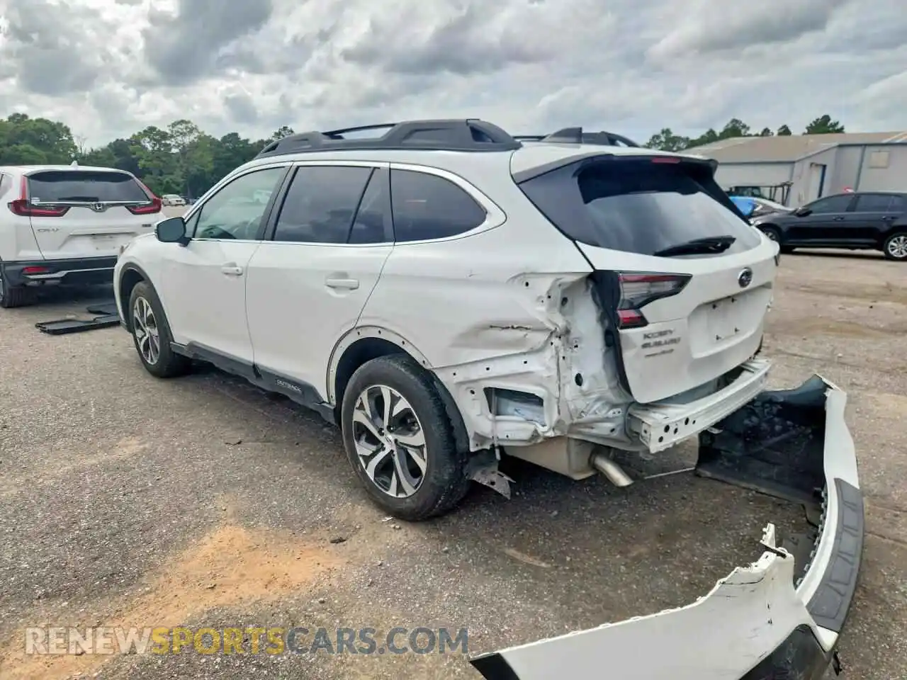 2 Photograph of a damaged car 4S4BTGNDXM3217253 SUBARU OUTBACK 2021