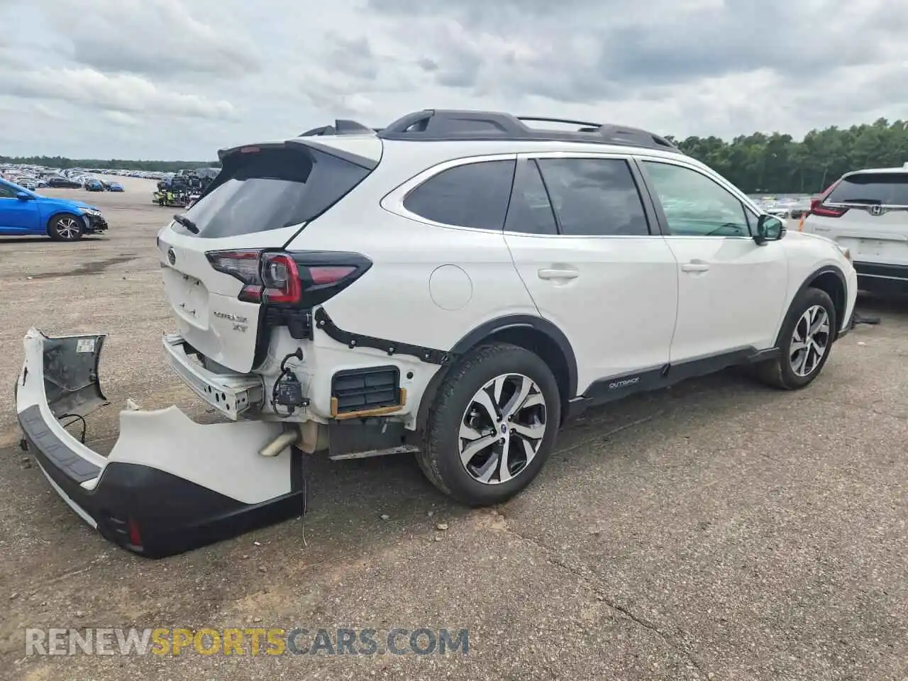 3 Photograph of a damaged car 4S4BTGNDXM3217253 SUBARU OUTBACK 2021