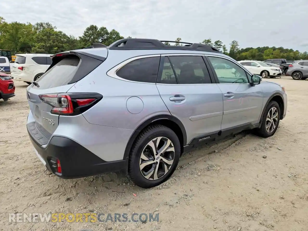 3 Фотография поврежденного автомобиля 4S4BTGNDXM3227099 SUBARU OUTBACK 2021