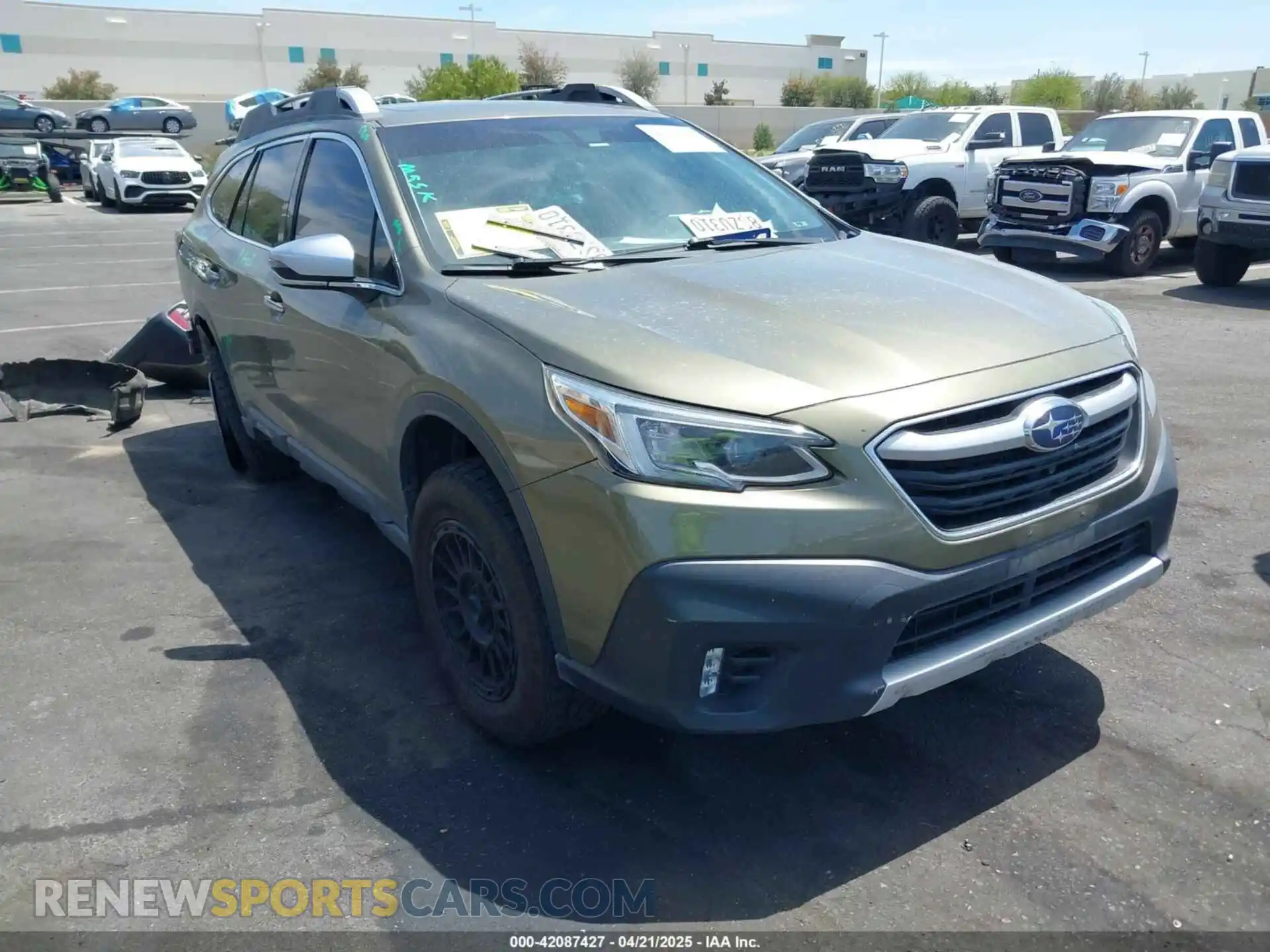 1 Photograph of a damaged car 4S4BTGPD0M3108667 SUBARU OUTBACK 2021
