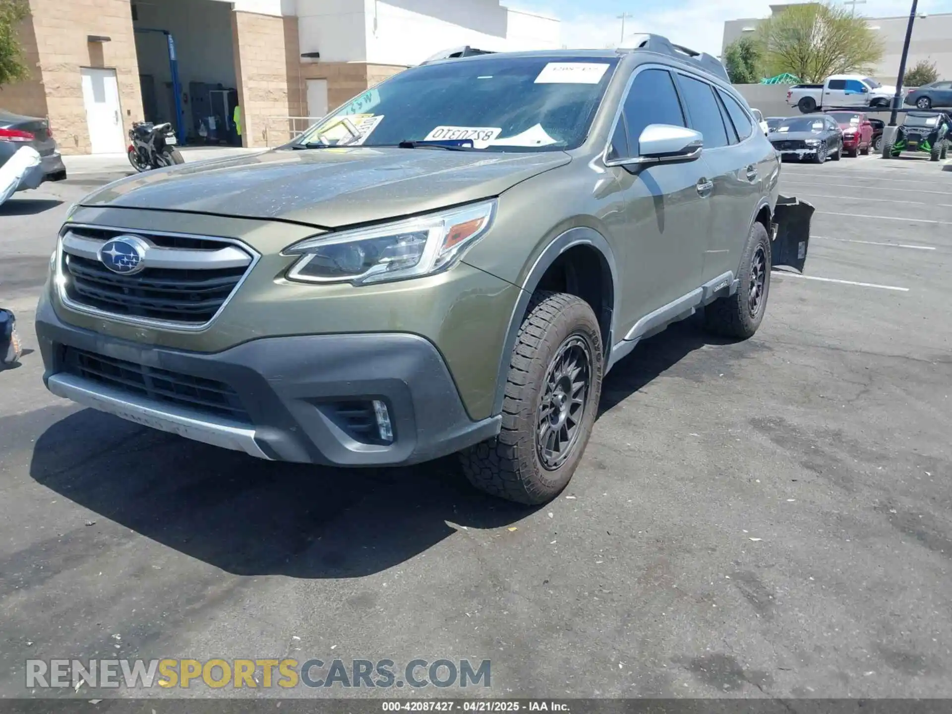 2 Photograph of a damaged car 4S4BTGPD0M3108667 SUBARU OUTBACK 2021