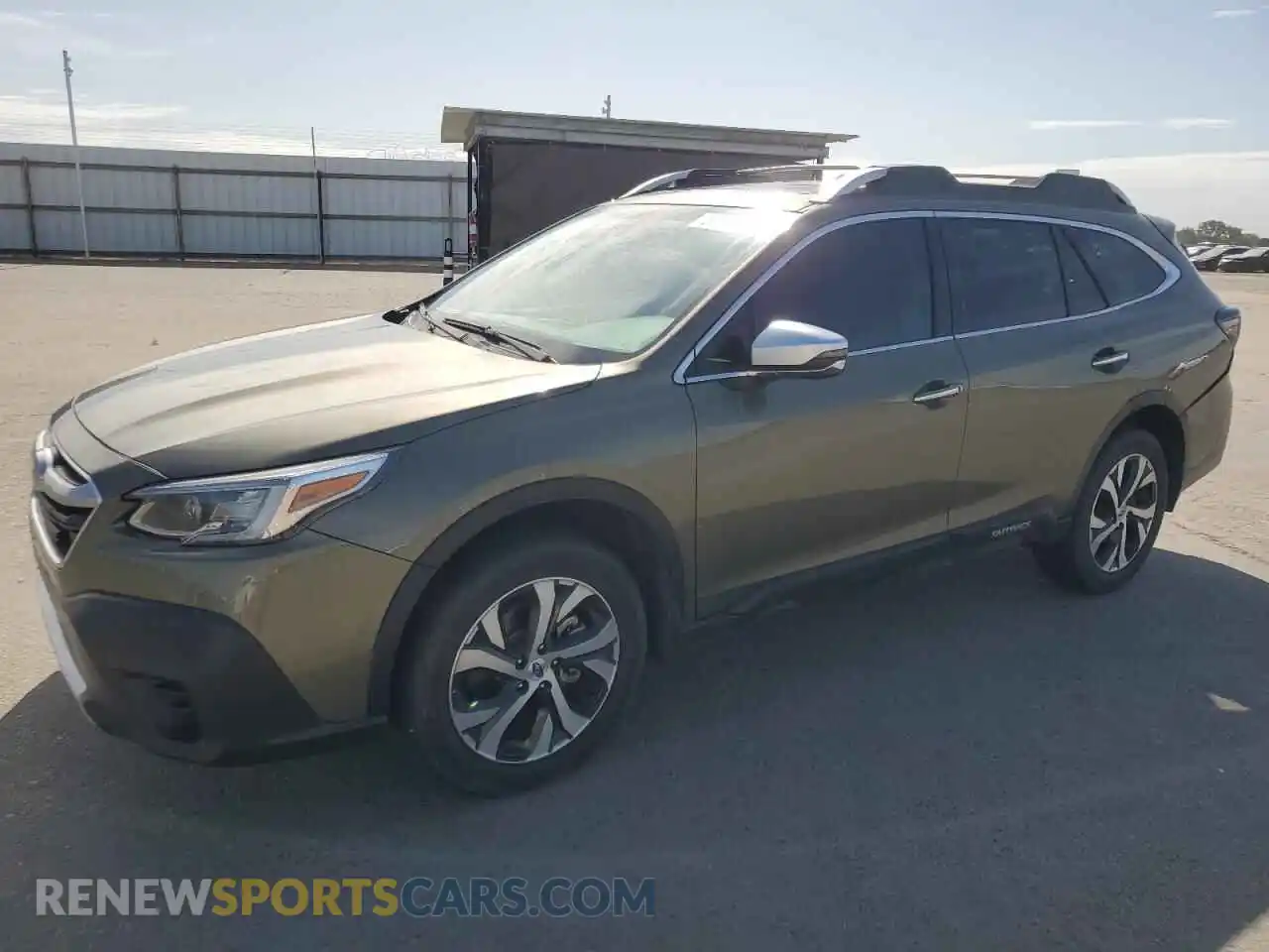 1 Photograph of a damaged car 4S4BTGPD1M3211581 SUBARU OUTBACK 2021