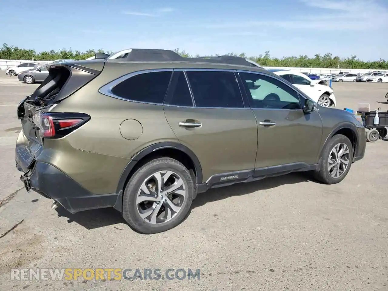 3 Photograph of a damaged car 4S4BTGPD1M3211581 SUBARU OUTBACK 2021