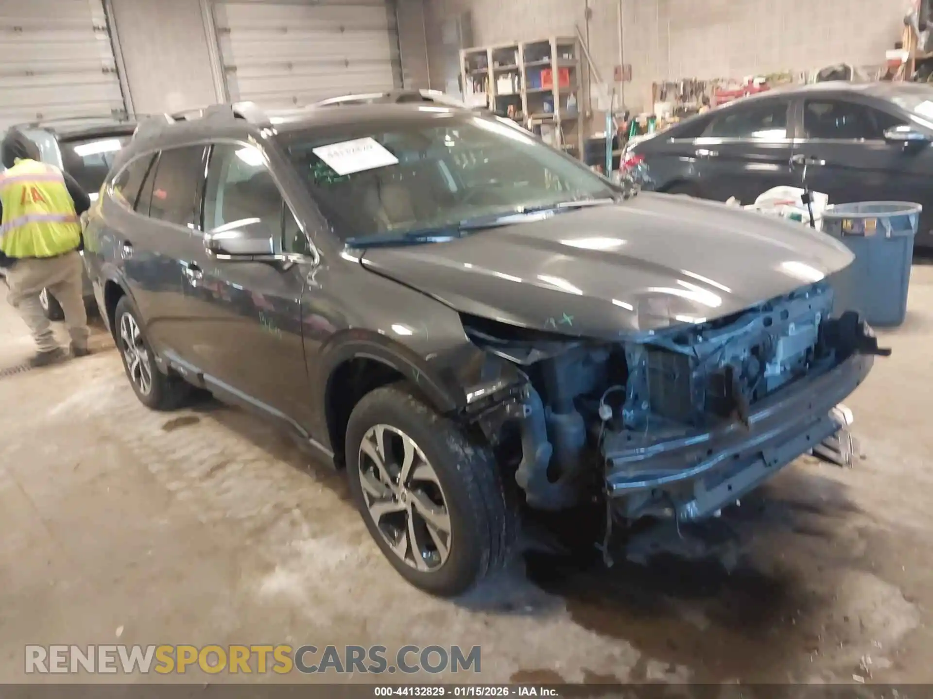 1 Photograph of a damaged car 4S4BTGPD2M3139502 SUBARU OUTBACK 2021