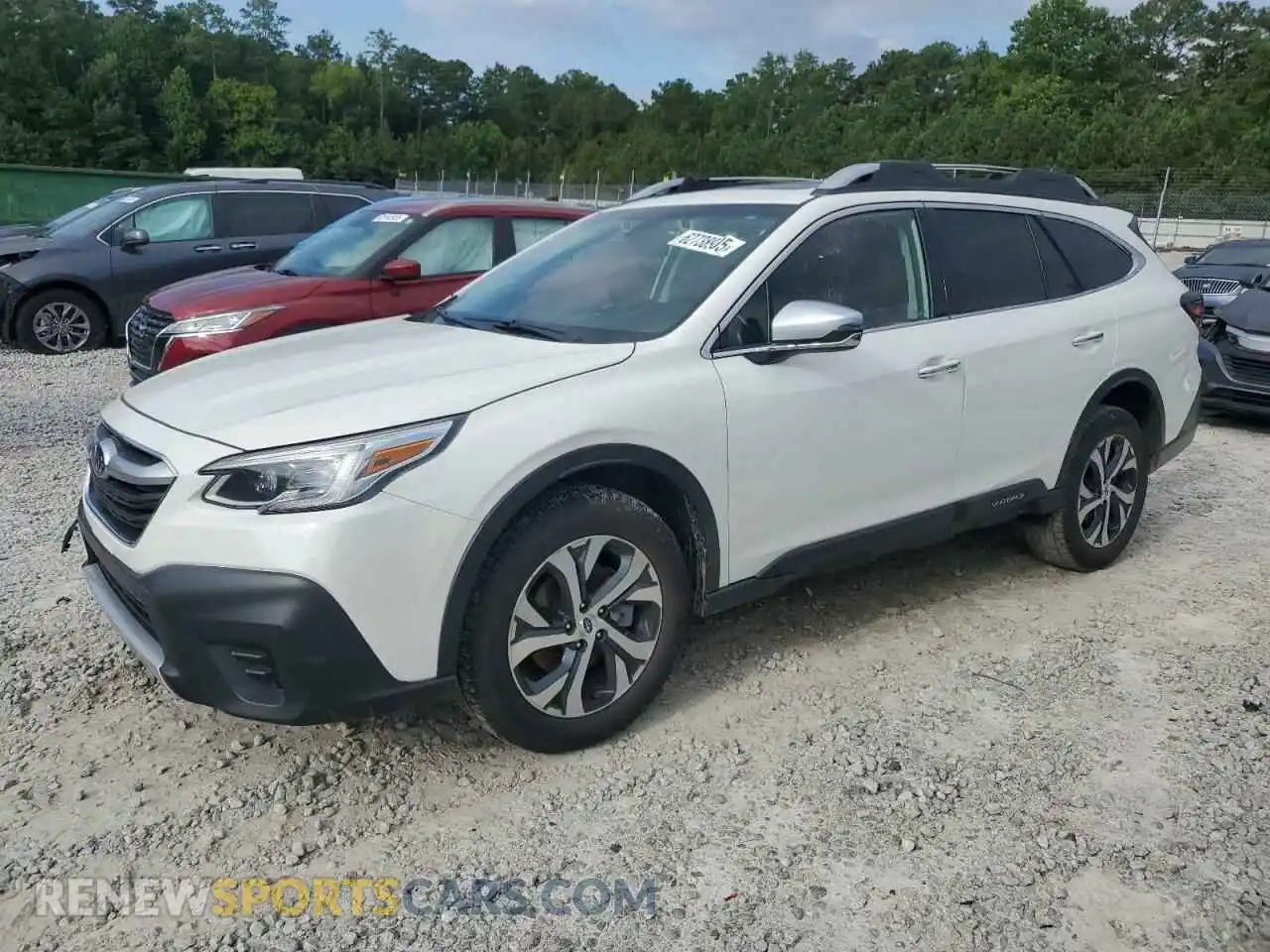 1 Photograph of a damaged car 4S4BTGPD2M3169180 SUBARU OUTBACK 2021