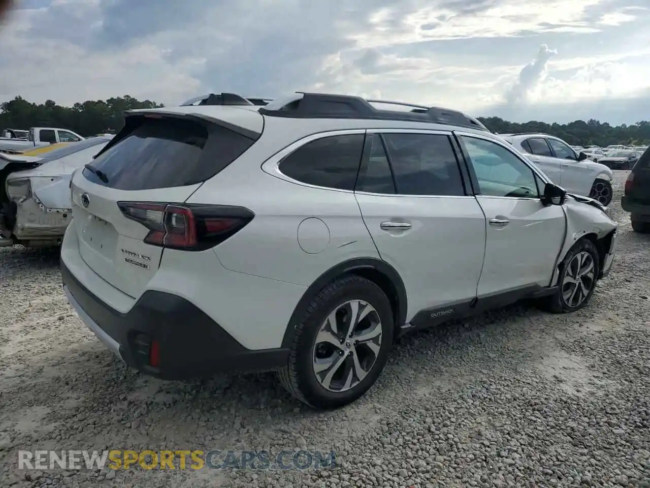 3 Photograph of a damaged car 4S4BTGPD2M3169180 SUBARU OUTBACK 2021