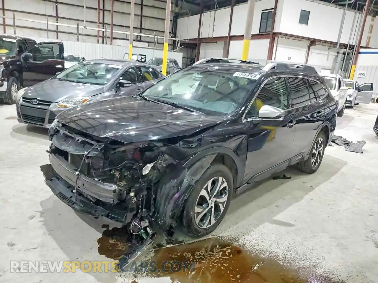 1 fotografías del automóvil dañado 4S4BTGPD3M3170273 SUBARU OUTBACK 2021
