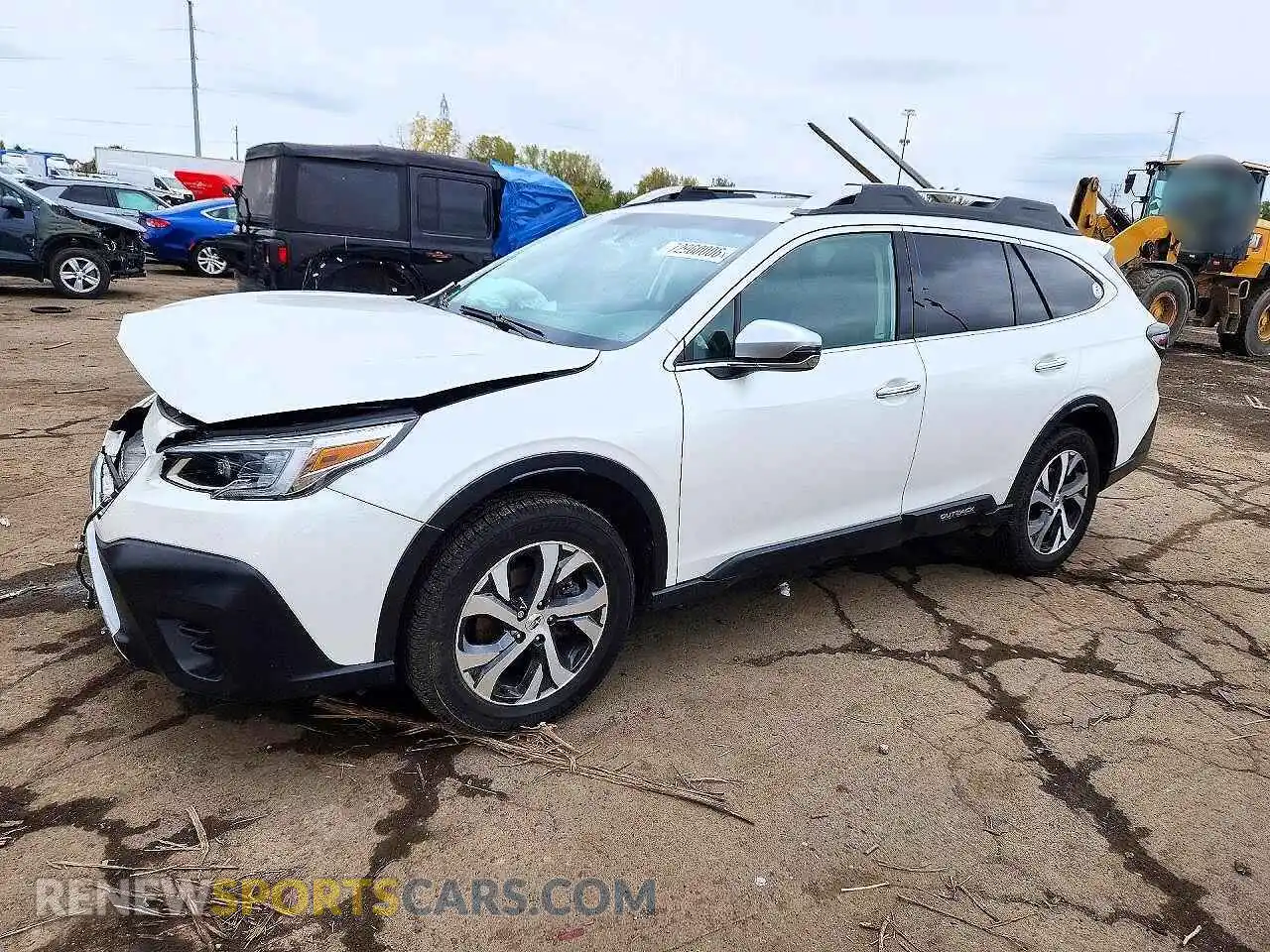 1 Фотография поврежденного автомобиля 4S4BTGPD4M3154812 SUBARU OUTBACK 2021