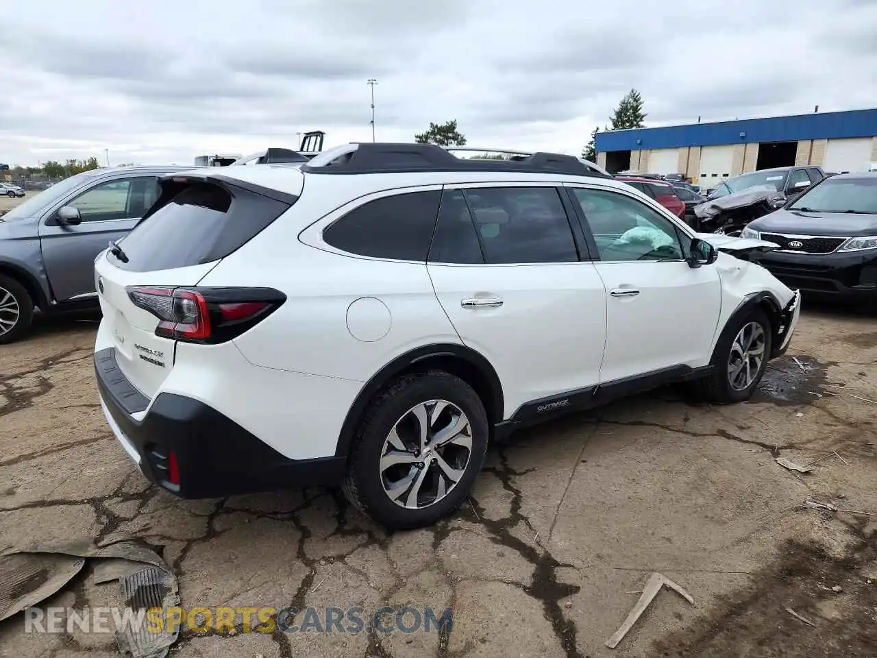 3 Фотография поврежденного автомобиля 4S4BTGPD4M3154812 SUBARU OUTBACK 2021